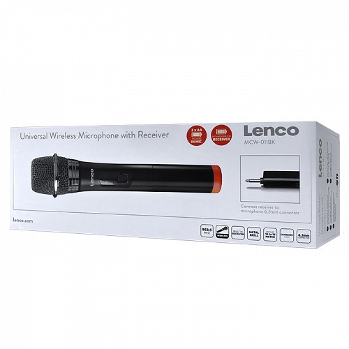 A    6.3 mm LENCO MCW-011BK