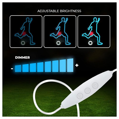 Neon Plexi LED Forever Light FPNE31 FOOTBALLER (USB/ & On/Off) 