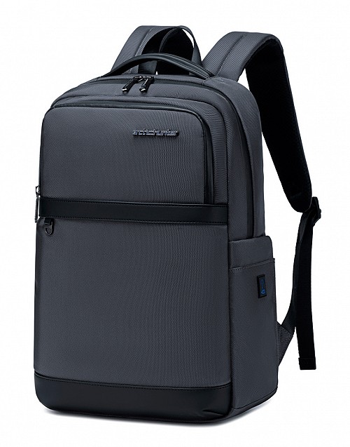 ARCTIC HUNTER τσάντα πλάτης B00670 με θήκη laptop 15.6, 15L, γκρι B00670-GY