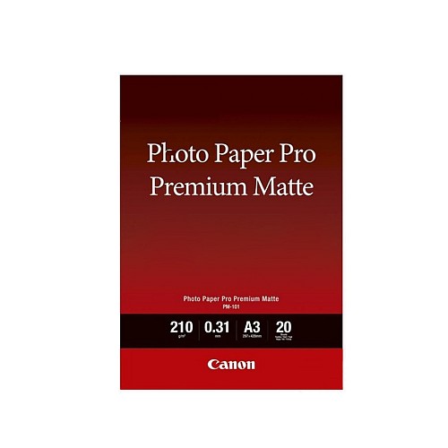 Canon   Premium Matte A3 210g/m 20  (8657B006) (CAN-PM101A3)