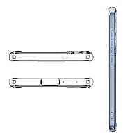 Θήκη TPU & PC Spigen Ultra Hybrid Samsung Galaxy S25 5G Διάφανο