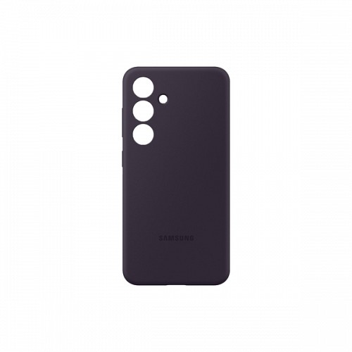 ORIGINAL SAMSUNG SILICONE CASE S24 dark violet backcover