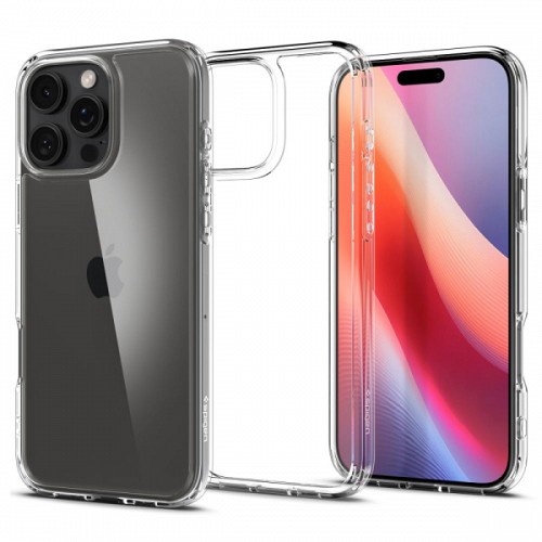 SPIGEN ULTRA HYBRID IPHONE 16 PRO crystal clear backcover