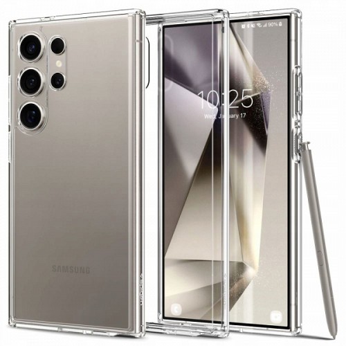 SPIGEN ULTRA HYBRID SAMSUNG S24 ULTRA crystal clear backcover