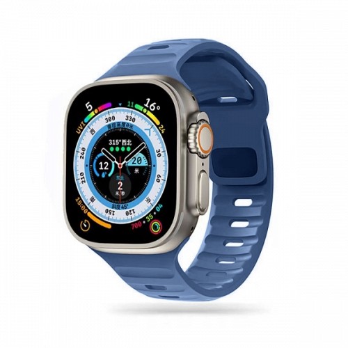 TECH-PROTECT REPLACMENT BAND ICON FOR APPLE WATCH 4 / 5 / 6 / 7 / SE (42 / 44 / 45 MM) montego blue