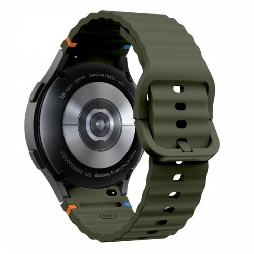 TECH-PROTECT REPLACMENT BAND SPORT FOR SAMSUNG WATCH 4 / 5 / 5 PRO / 6 / 7 / FE army green