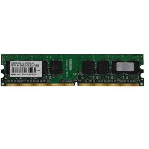 Transcend Refurbished RAM Dimm, DDR2 , 512MB 4-4-4