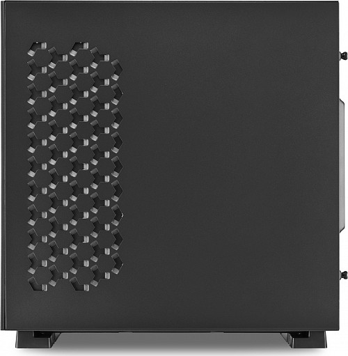 Sharkoon Pure Steel RGB Black PC Case (PURESTEELRGBBK) (SHRPURESTEELRGBBK)