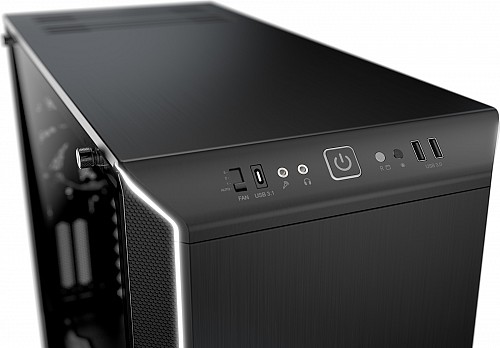 BEQUIET PC CHASSIS DARK BASE 700 BGW23, MIDI TOWER ATX, BLACK, W/O PSU, 1X14CM SILENT WINGS 3 FAN, 1X14CM REAR SILENT WINGS 3 FAN, 3YW.