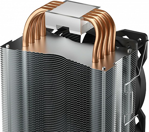 BEQUIET CPU AIR COOLER PURE ROCK 2 BK006, 150W TDP, INTEL LGA 1700/ 1200/ 2066/ 1150/ 1151/ 1155/ 2011(-3) Square ILM, AMD AM5/AM4 3YW.