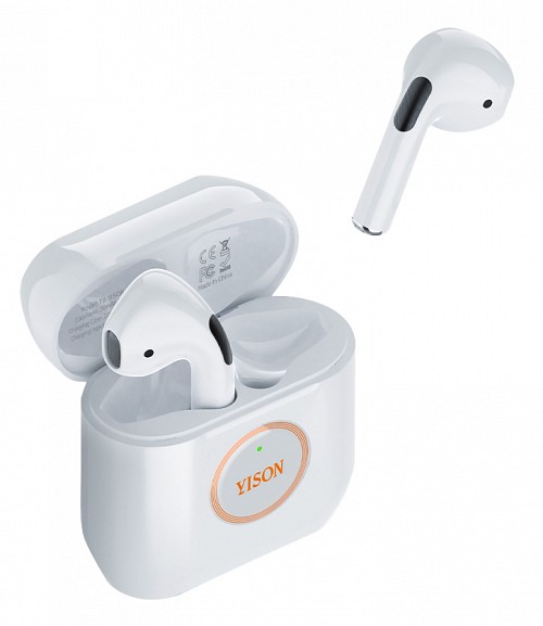 YISON earphones    T8, True Wireless, 13mm,  T8-WH