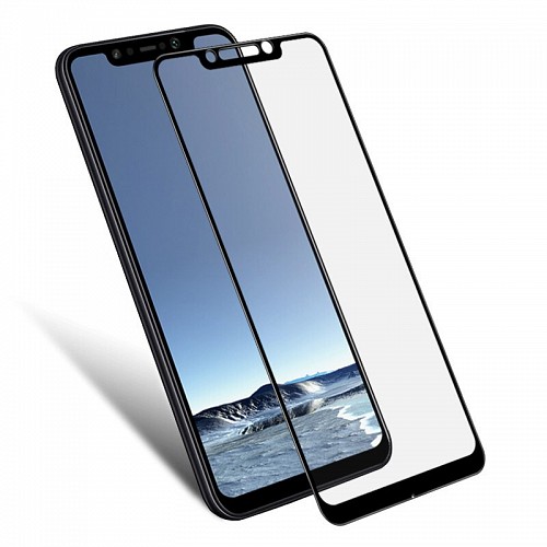 POWERTECH Tempered Glass 5D Full Glue  Pocophone F1 Qualcomm,  TGC-0307