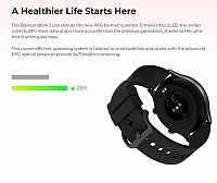 ZEBLAZE smartwatch Btalk 2 Lite, heart rate, 1.39 IPS, IP68, μαύρο BTALK2LITE-BK