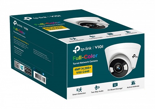 TP-LINK IP  VIGI C440, 2.8mm, 4MP, PoE, SD, Ver. 2.0 VIGI-C440-28MM