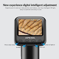 APEXEL ψηφιακό μικροσκόπιο APL-MS008, 400x-800x, LED, 720p/2MP APL-MS008