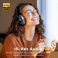 ONEODIO headphones A10, ενσύρματα & ασύρματα, Hi-Res ANC, 40mm, μαύρο OA-A10