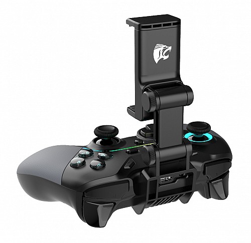 ROAR ασύρματο gamepad RR-0022, Switch/PC/iOS/Android, Bluetooth, μαύρο RR-0022