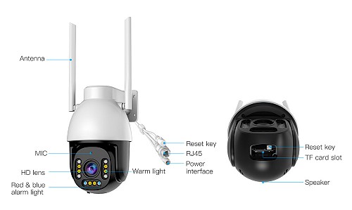 VSTARCAM smart  CS611Q-UV, 4MP, Wi-Fi, PTZ, SD CS611Q-UV