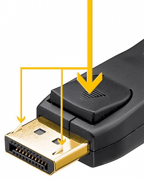 GOOBAY  DisplayPort 65810 Certified, 8K/60Hz 32.4 Gbps, 3m,  65810