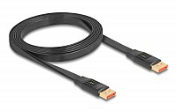 DELOCK  DisplayPort 81006, flat, 8K/60Hz 32.4 Gbps HDR, 2m,  81006