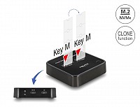 DELOCK docking station 64177, clone function, 2x M.2 NVMe 10 Gbps,  64177