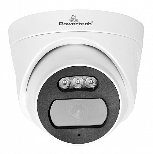 POWERTECH IP  PT-1236  , 3.6mm, 2MP, PoE, IR 25m PT-1236