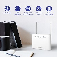 STRONG router 4GROUTER350, 4G LTE 150Mbps, WiFi 300Mbps, LAN 100Mbps 4GROUTER350