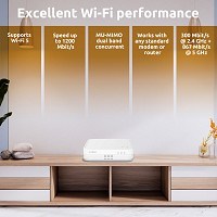 STRONG WiFi Mesh Home Kit ATRIA 1200 V2, 1200Mbps Dual Band, 3 MESHTRI1200EUV2