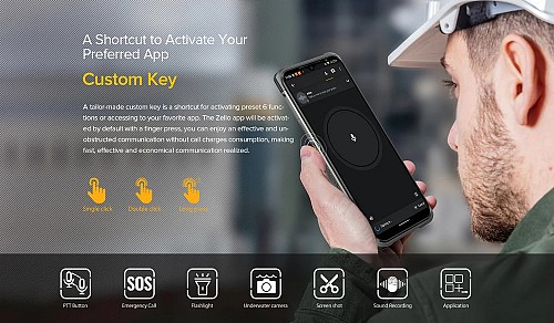 ULEFONE smartphone Armor 12 5G, 6.52 8/128GB 5180mAh, IP68/IP69K,  ARMOR12-GY