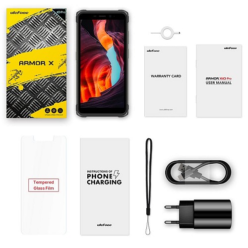 ULEFONE smartphone Armor X10 Pro, 5.45 4/64GB 5180mAh, IP68/IP69K,  ARMORX10PRO-GY