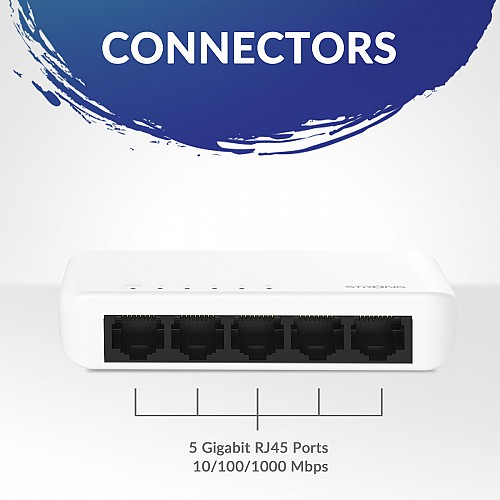 STRONG switch SW5000P, 5x Gigabit , 1000Mbps SW5000P