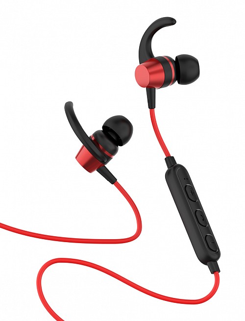 YISON earphones E14  , Bluetooth, 10mm, 65mAh,  E14-RD