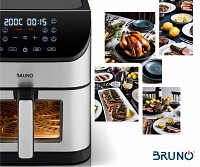 BRUNO BRN-0194,   8lt, 1800W, Inox- BRN-0194