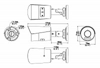 UNIARCH IP  IPC-B128-APF28KM, 2.8mm, 8MP, PoE, SD, IR 30m IPC-B128-APF28KM