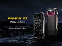 ULEFONE smartphone Armor 27, 6.78, 12/256GB, 10600mAh, IP68/IP69K,  ARMOR27-BK