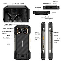 ULEFONE smartphone Armor 27, 6.78, 12/256GB, 10600mAh, IP68/IP69K,  ARMOR27-BK