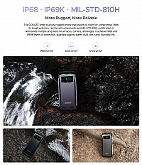 DOOGEE smartphone S Mini, 4.5, 8/256GB, 3000mAh, IP68/IP69K,  SMINI-SL