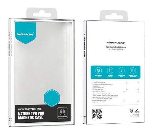 NILLKIN θήκη Nature TPU Pro Magnetic για iPhone 16 Pro Max, διάφανη 6902048287327