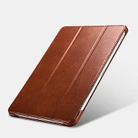 iCarer RID 718 IPAD Pro 12.9 2020 Genuine Leather Case Red