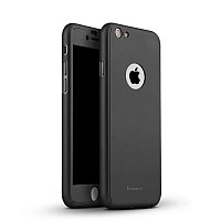 360 Full Cover & Temp.Glass iPhone 7/8 Plus Silver