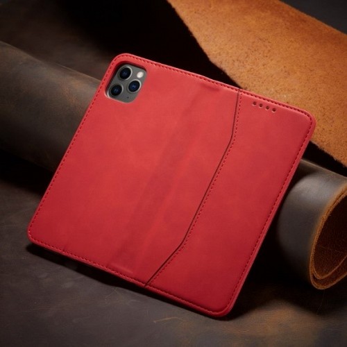 Bodycell Book Case Pu Leather iPhone 11  Red