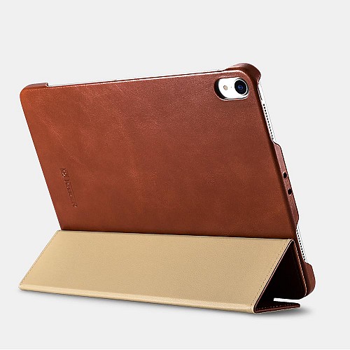 iCarer RID 710 iPad Pro 11 Genuine Leather Brown