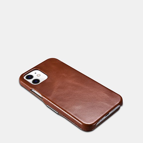 iCarer RIX 1209 iPhone 12 Mini Side-Open Brown