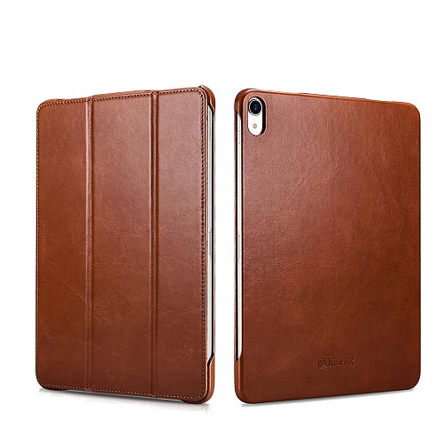 iCarer RID 710 iPad Pro 11 Genuine Leather Brown