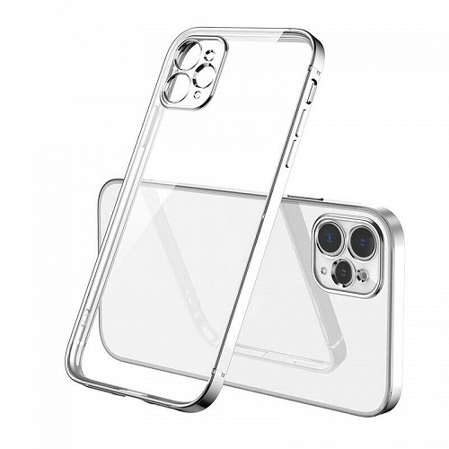 Bodycell Back Cover HD Clear For iPhone 13 Pro Max Silver