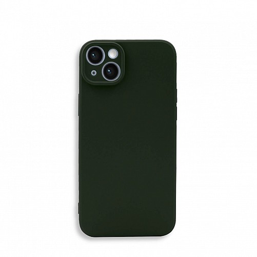 Bodycell Square Liquid Silicon Case iPhone 14 Plus Green