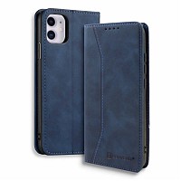 Bodycell Book Case Pu Leather iPhone 11  Blue