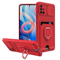 Bodycell Multifunction Case   Samsung A51 Red