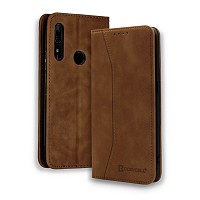 Bodycell Book Case Pu Leather Huawei P Smart Z Brown