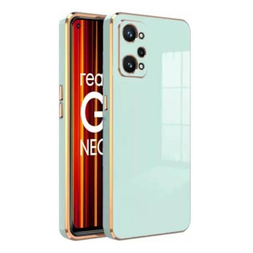 Bodycell Gold Plated Silicon Realme GT Neo 2 5G Mint Green